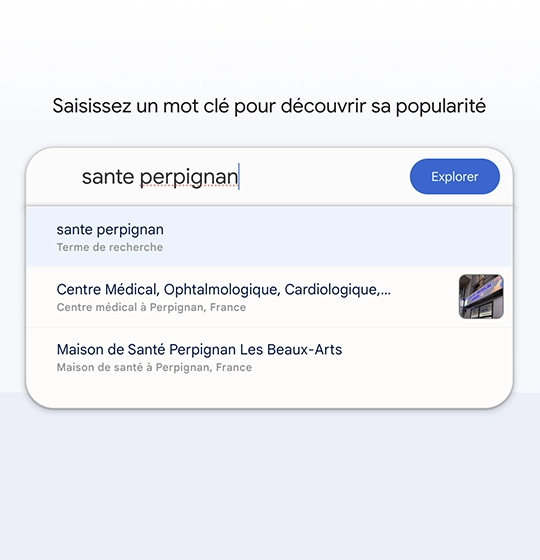 tendance recherche mot-clé Perpignan